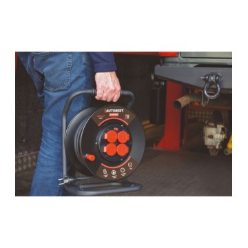 ENROULEUR DE CHANTIER 25 M 3G2.5M² - 4 PRISES 16A