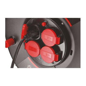 ENROULEUR DE CHANTIER 25 M 3G2.5M² - 4 PRISES 16A