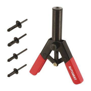 Coffret pince à riveter + 40 rivets plastiques – Fixation auto | ALT AUTO