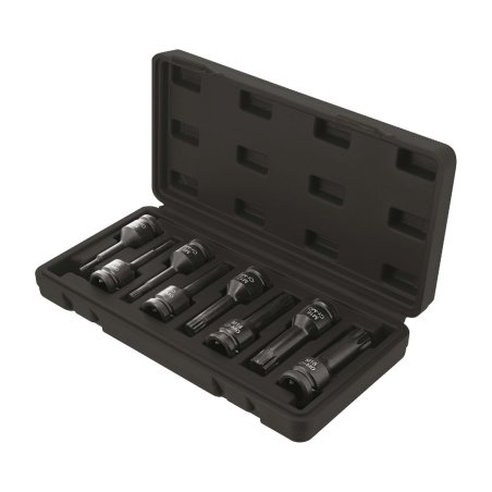 Coffret 8 douilles à choc XZN 1/2" – Mécanique auto | ALT AUTO