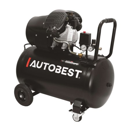 Compresseur bi-cylindre 100 L – Air comprimé pro | ALT AUTO