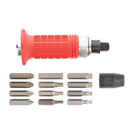 Coffret tournevis à frapper + 12 embouts carré 1/2" | ALT AUTO