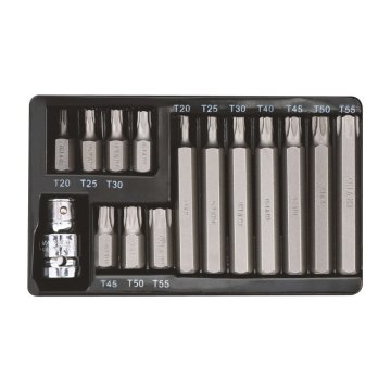 Coffret 14 embouts Torx mâles 1/2" – Mécanique auto | ALT AUTO